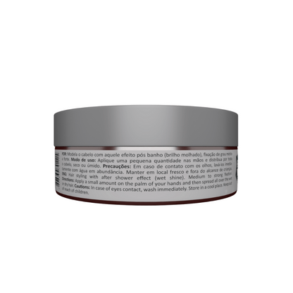 Pomada Efeito Molhado Black Jack Felps Men 120g