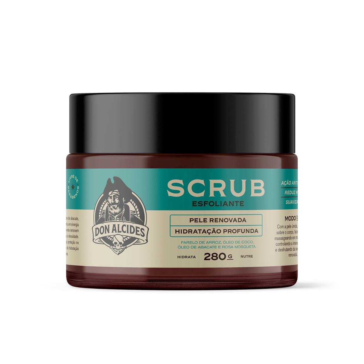 Scrub Esfoliante Calico Jack Don Alcides 280g