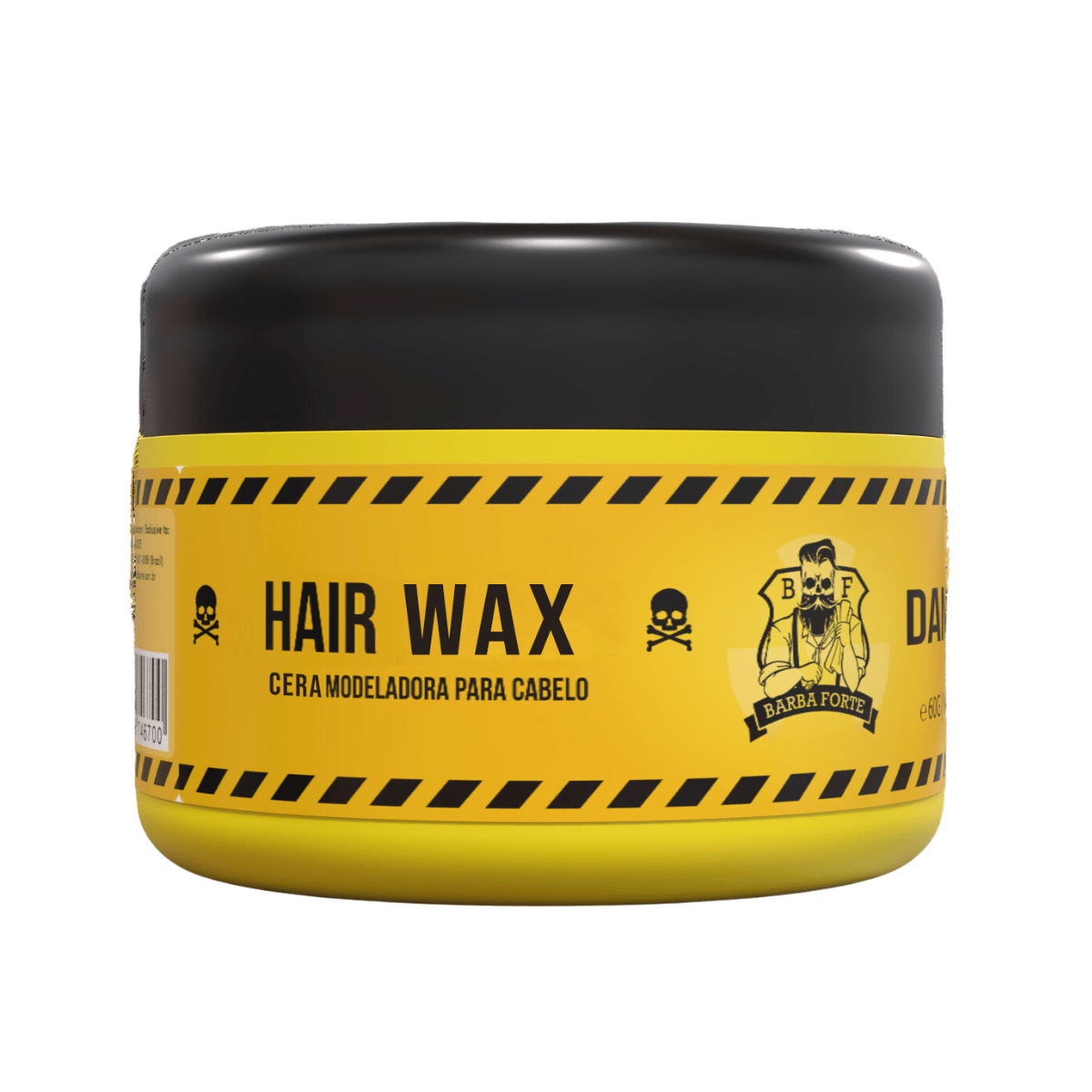 Cera Modeladora Efeito Brilho Danger Barba Forte 60g - Shopmano