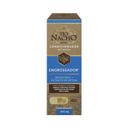 Condicionador Engrossador Antiqueda Tio Nacho 415ml - Shopmano