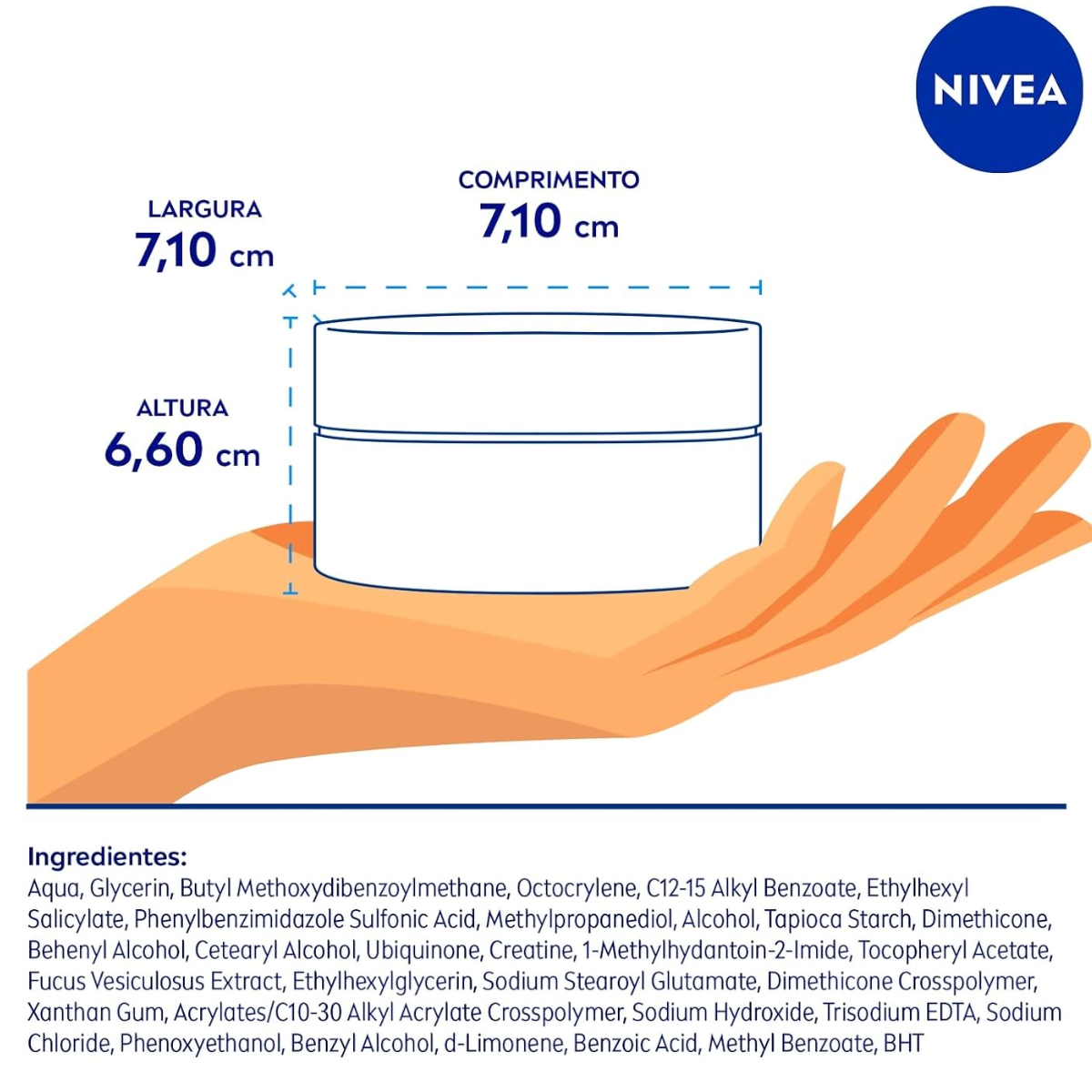 Creme Antissinais Q10 Power Nivea Pele Mista e Oleosa 52g - Shopmano