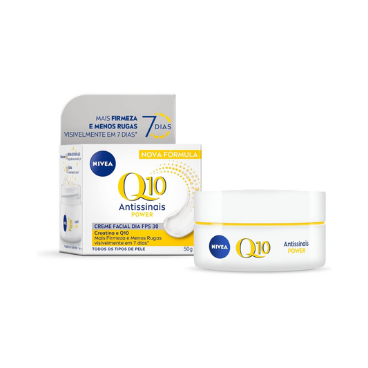 Creme Antissinais Q10 Power Nivea Pele Normal e Seca 52g - Shopmano