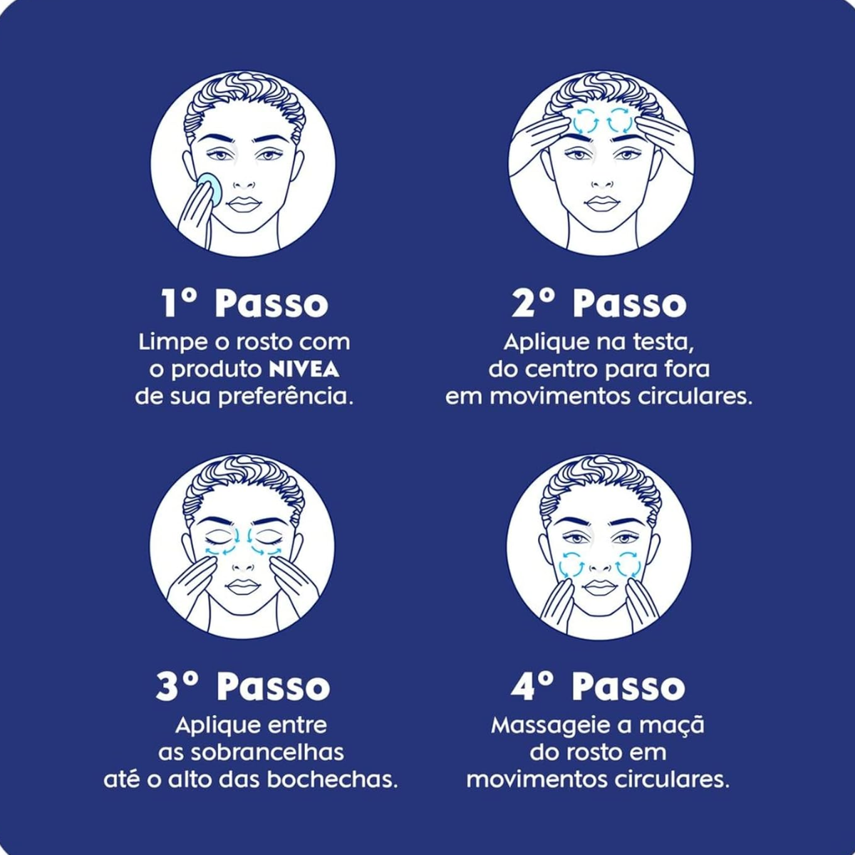 Creme Facial Antissinais Noite Nivea Q10 Energy Vit C 50g - Shopmano