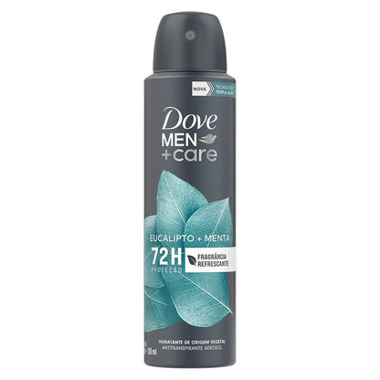 Desodorante Aerosol Eucalipto e Menta Dove Men Care 150ml - Shopmano