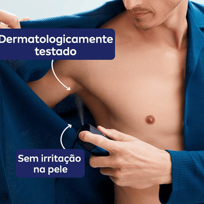 Desodorante Aerosol Nivea Men Clinical Derma Protect 96h 150ml - Shopmano