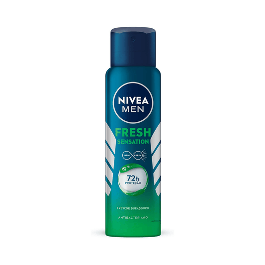 Desodorante Aerosol Nivea Men Fresh Sensation 72h 150ml - Shopmano