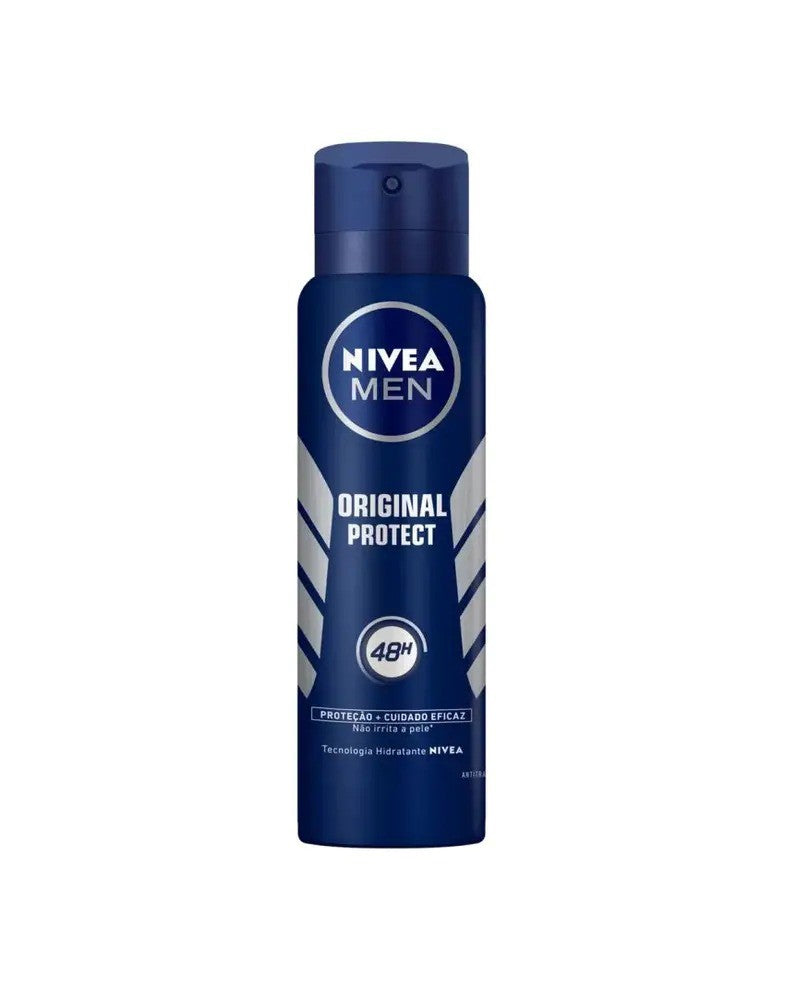 Desodorante Aerossol Original Protect Nivea Men 150ml - Shopmano