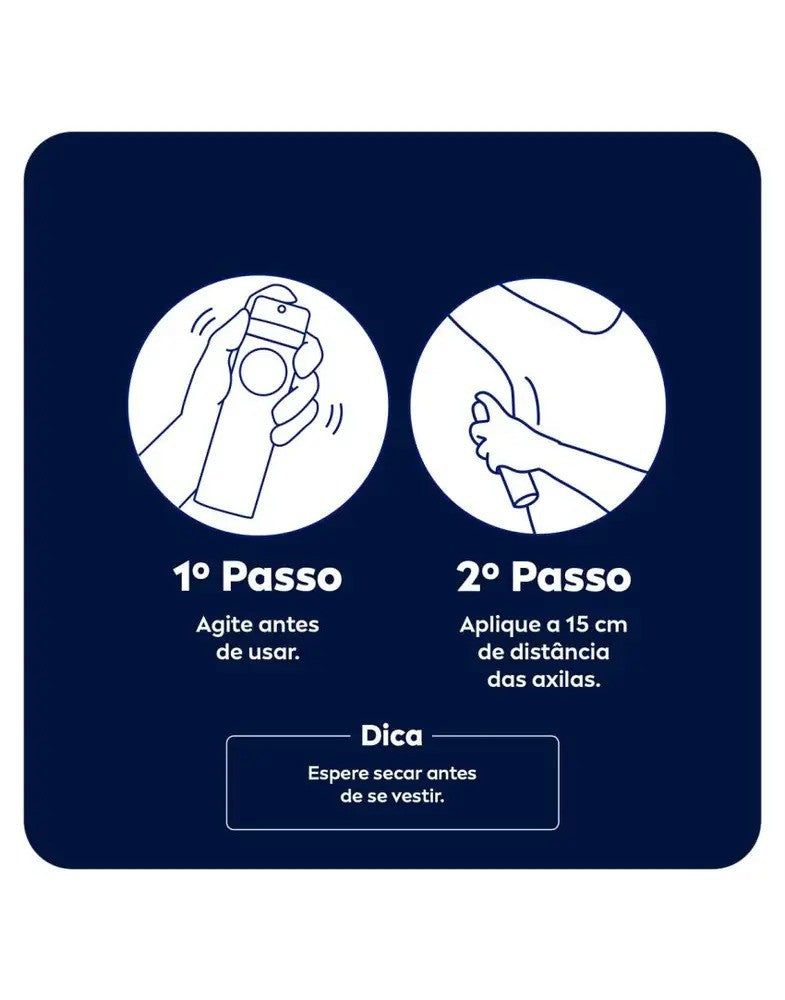 Desodorante Aerossol Original Protect Nivea Men 150ml - Shopmano