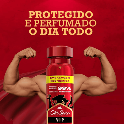 Desodorante Antitranspirante Spray Old Spice Vip 72h 200ml - Shopmano