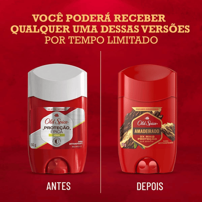 Desodorante em Barra Old Spice Amadeirado 50g - Shopmano