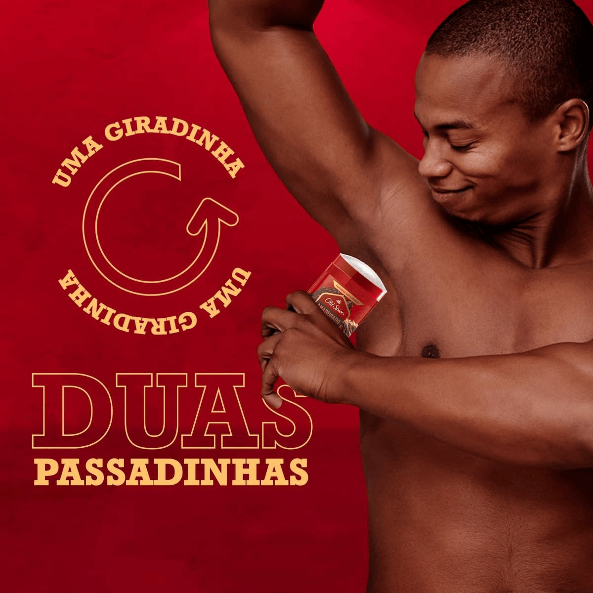 Desodorante em Barra Old Spice Amadeirado 50g - Shopmano