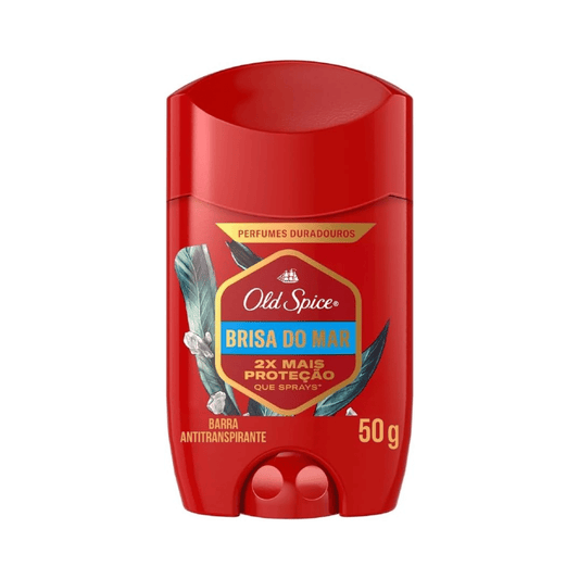 Desodorante em Barra Old Spice Brisa do Mar Masculino 50g - Shopmano