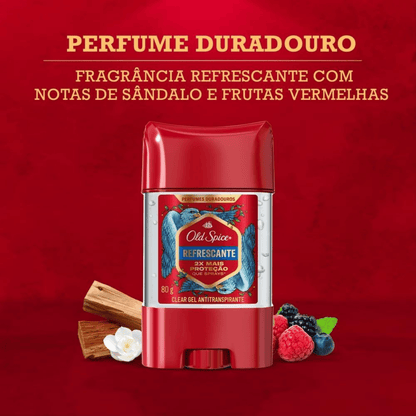 Desodorante Gel Old Spice Refrescante Masculino 80g - Shopmano
