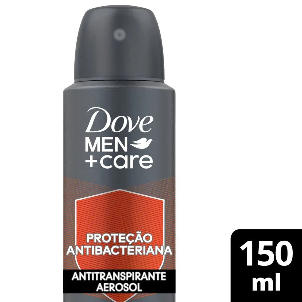 Desodorante Proteção Antibacteriana 72h Dove Men Care 150ml - Shopmano