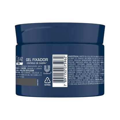 Gel Clear Men Controle De Caspa 300g