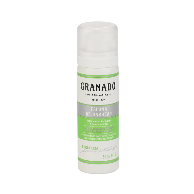 Espuma de Barbear Granado 59ml - Shopmano