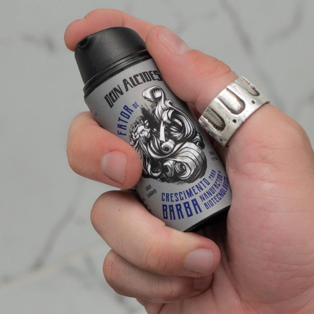 Fator De Crescimento Para Barba Nanofactor Don Alcides 30g - Shopmano