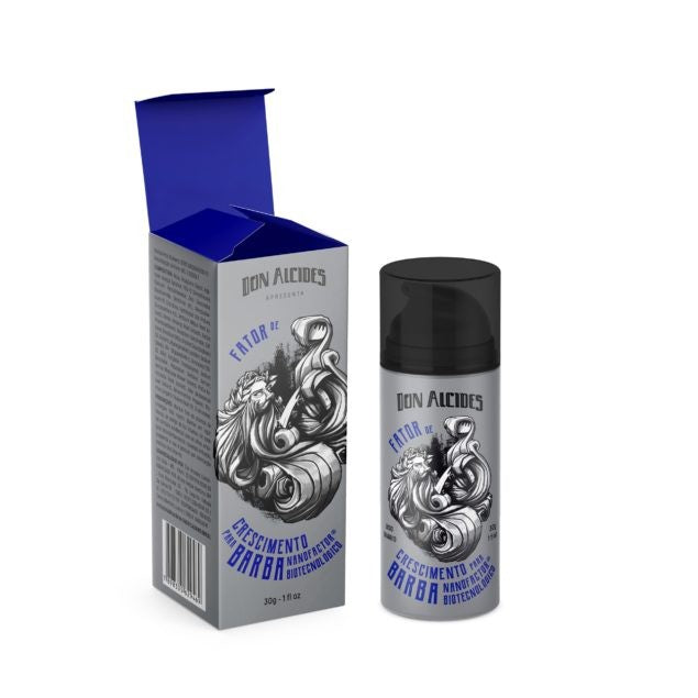 Fator De Crescimento Para Barba Nanofactor Don Alcides 30g - Shopmano