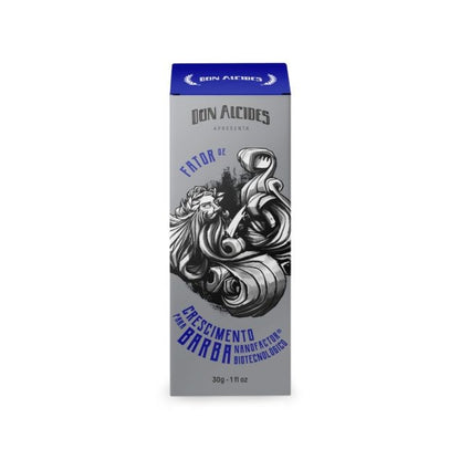 Fator De Crescimento Para Barba Nanofactor Don Alcides 30g - Shopmano