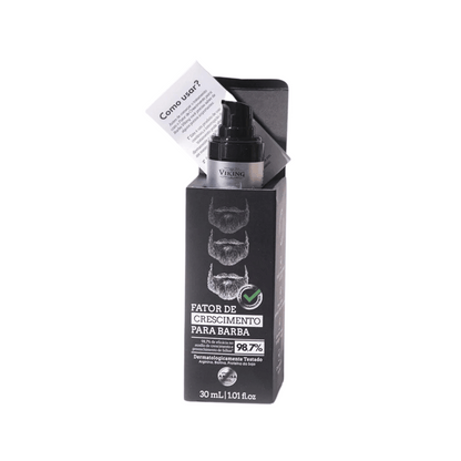 Fator de Crescimento para Barba Viking 30ml - Shopmano