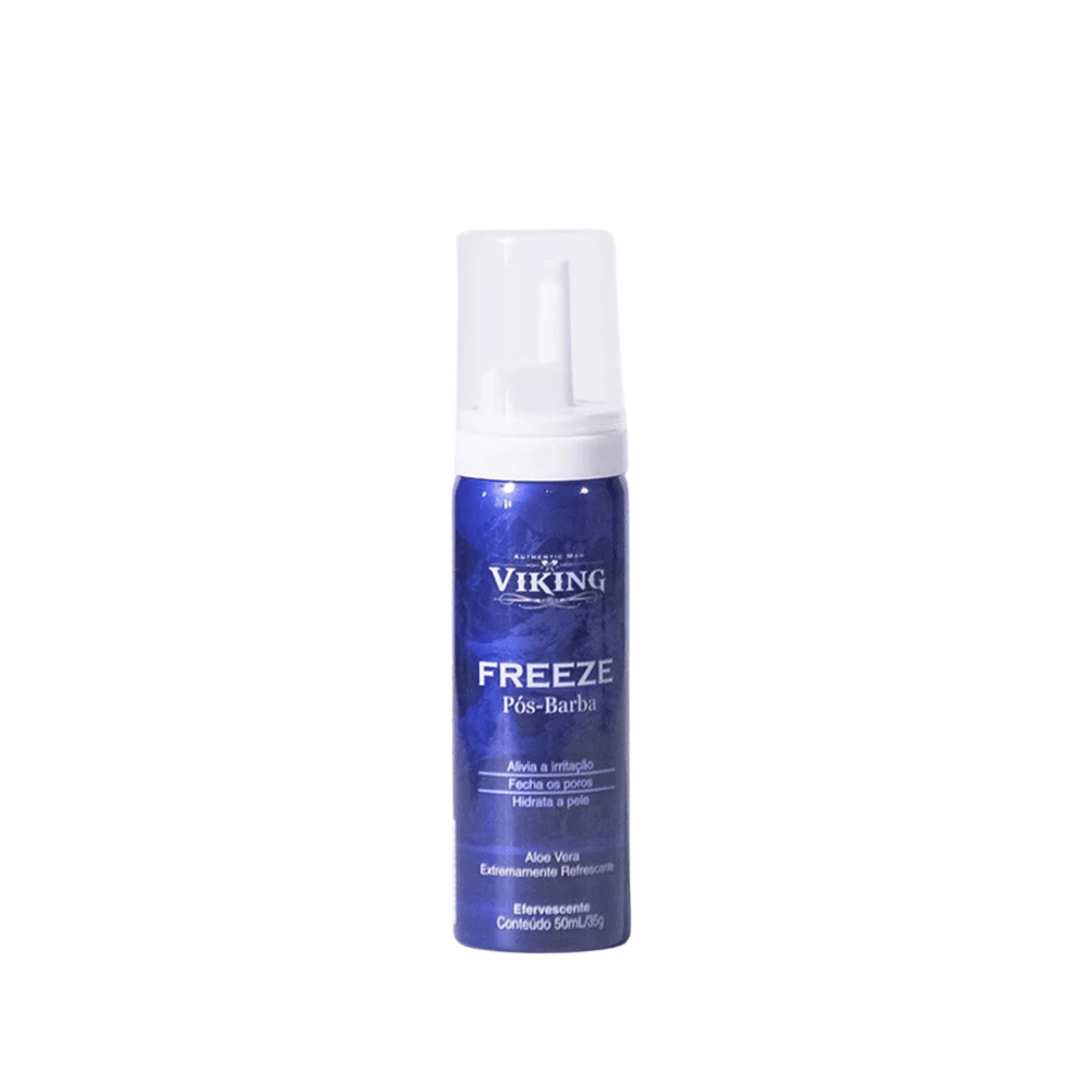 Freeze Pós Barba Efervescente Viking 50ml - Shopmano