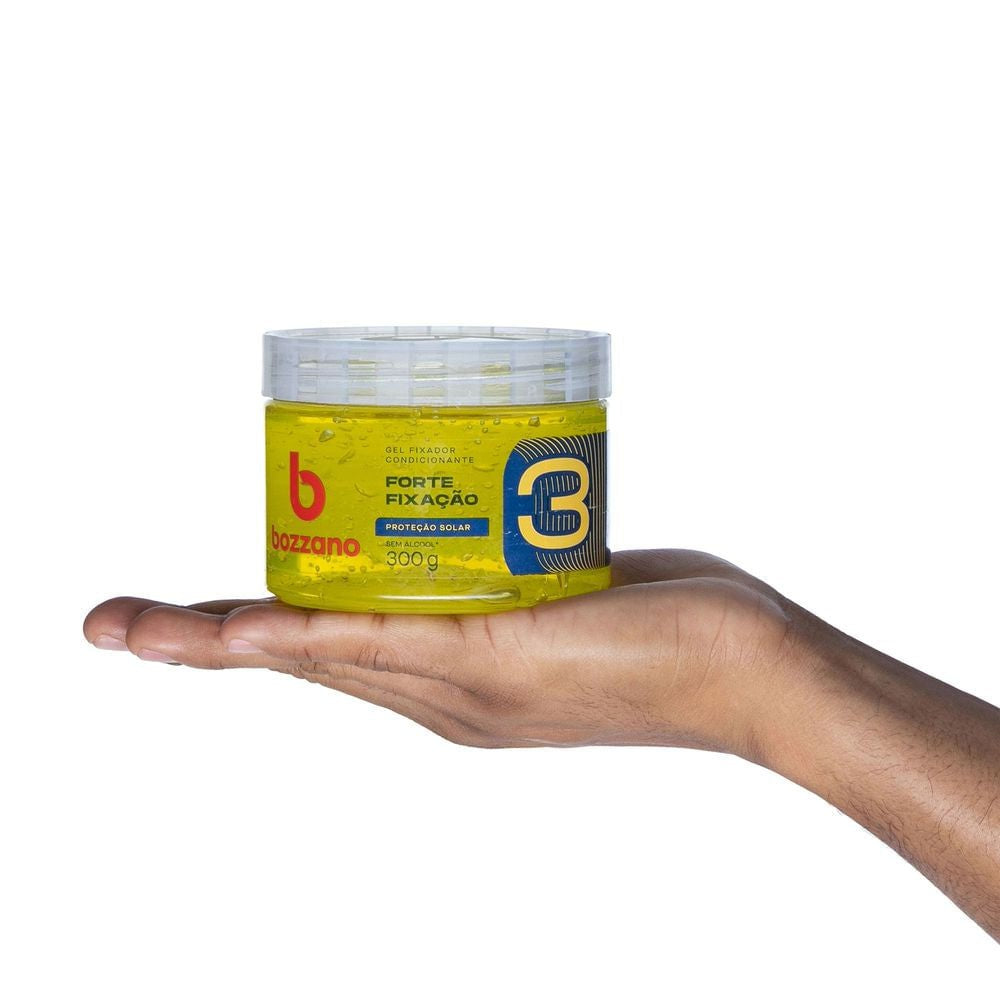 Gel Condicionador Proteção Solar Forte Fixação Bozzano 300g - Shopmano