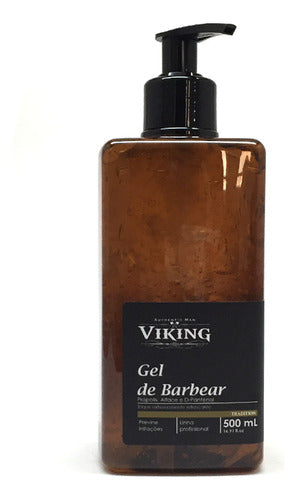 Gel De Barbear Tradition Viking Profissional 500ml - Shopmano