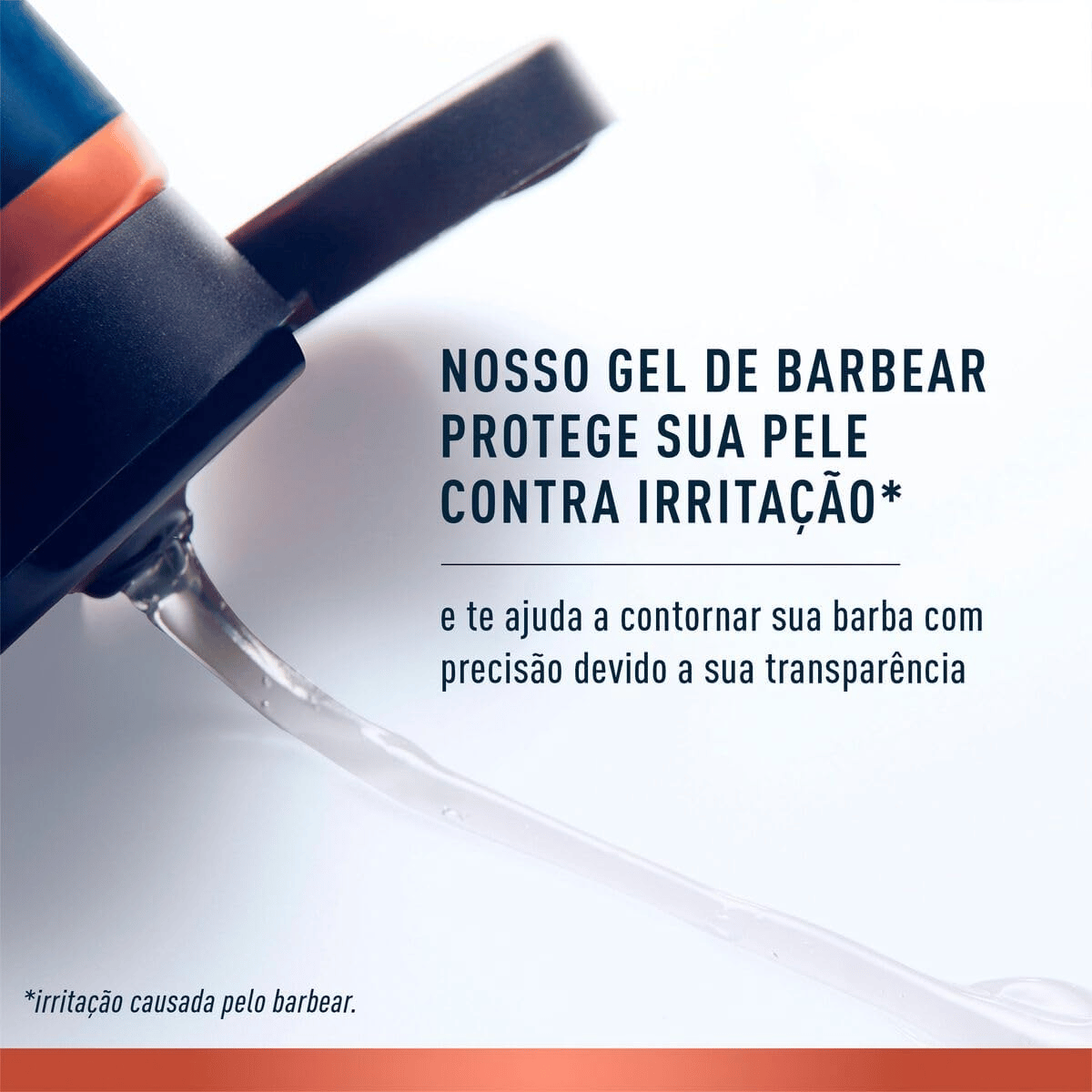 Gel de Barbear Transparente King C. Gillette 170ml - Shopmano
