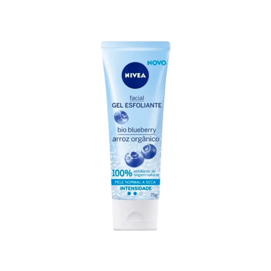 Gel Esfoliante Facial Nivea Refrescante 75g - Shopmano