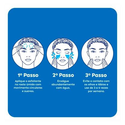 Gel Esfoliante Facial Nivea Refrescante 75g - Shopmano