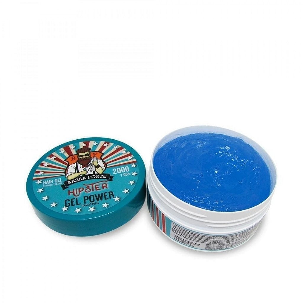 Gel Power Hipster Barba Forte 200g - Shopmano