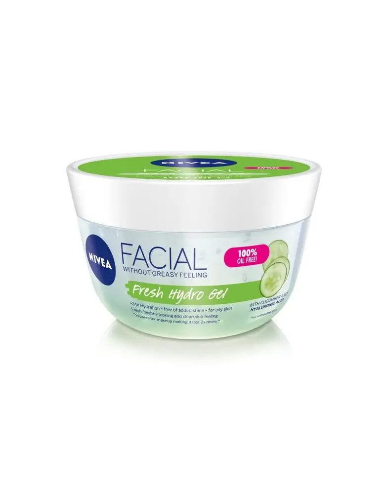 Hidratante Facial em Gel com Ácido Hialurônico Nivea 100ml - Shopmano