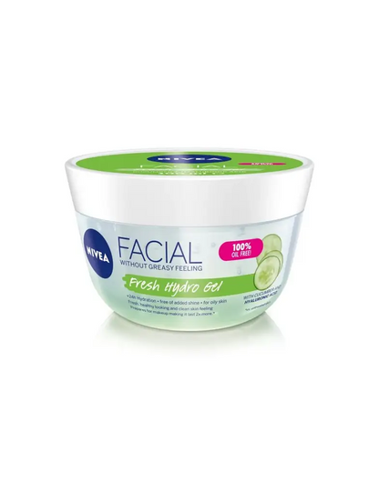 Hidratante Facial em Gel com Ácido Hialurônico Nivea 100ml - Shopmano