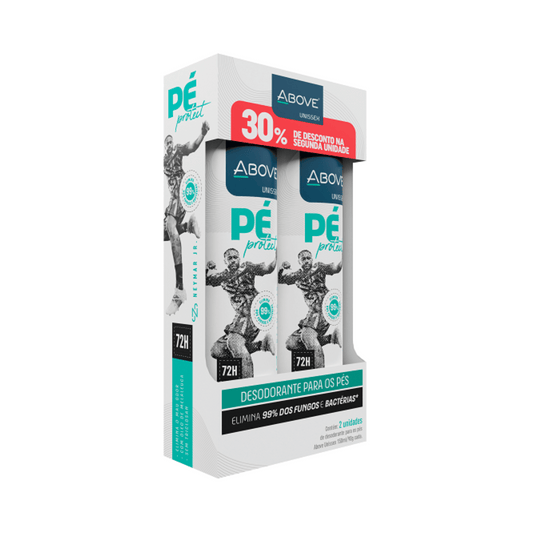 Kit 2 Desodorantes para os Pés Above Neymar Jr - Shopmano