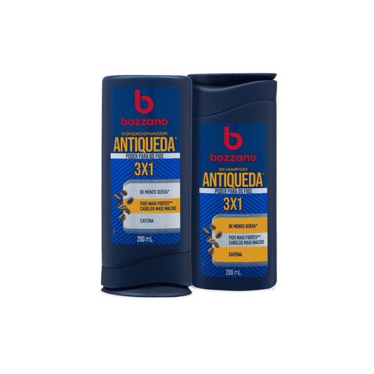 Kit Antiqueda Bozzano Shampoo e Condicionador 200ml - Shopmano