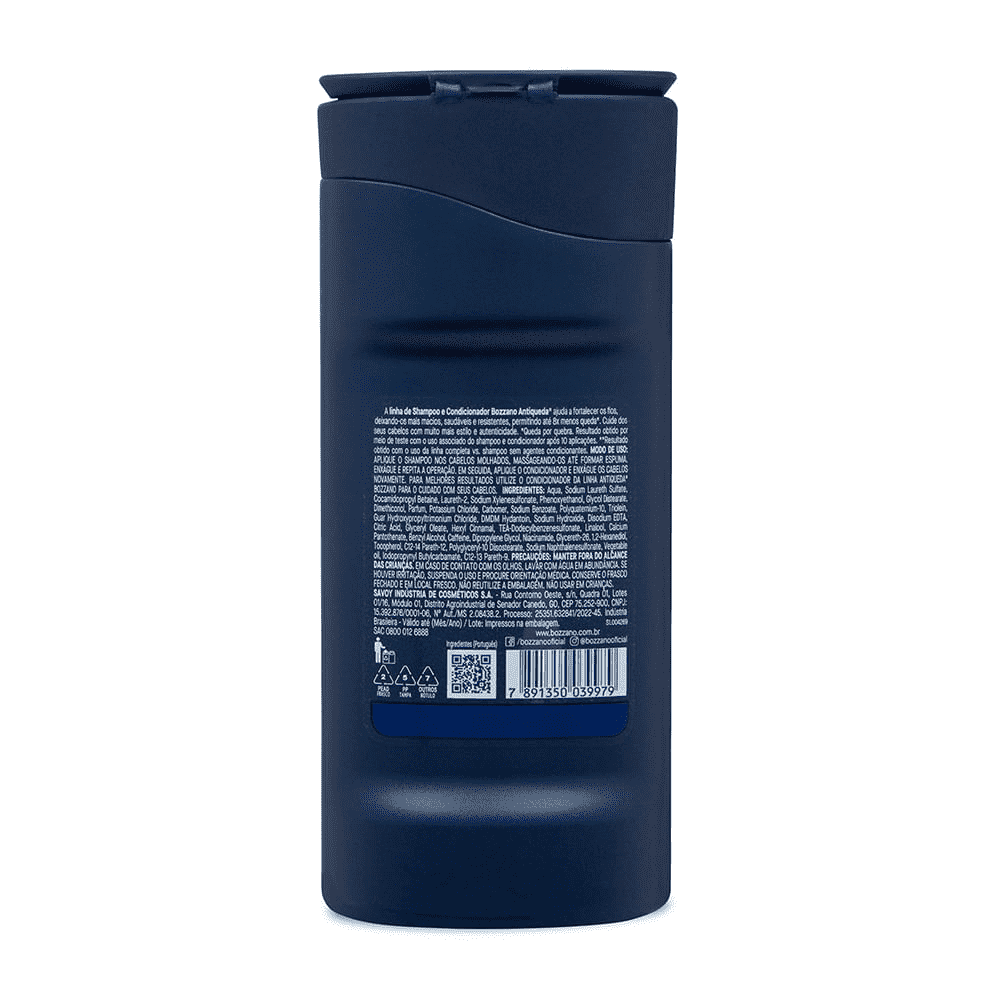 Kit Antiqueda Bozzano Shampoo e Condicionador 200ml - Shopmano