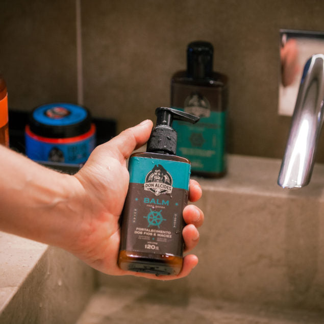 Kit Balm e Shampoo Para Barba Calico Jack Don Alcides - Shopmano