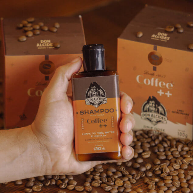 Kit Balm e Shampoo Para Barba Coffee ++ Don Alcides - Shopmano