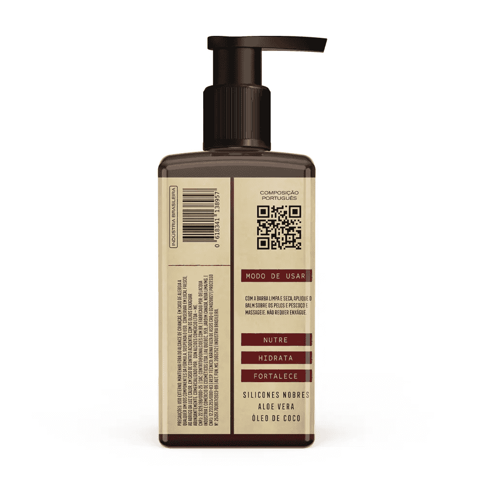 Kit Balm e Shampoo para Barba Peaky Blinders Don Alcides - Shopmano