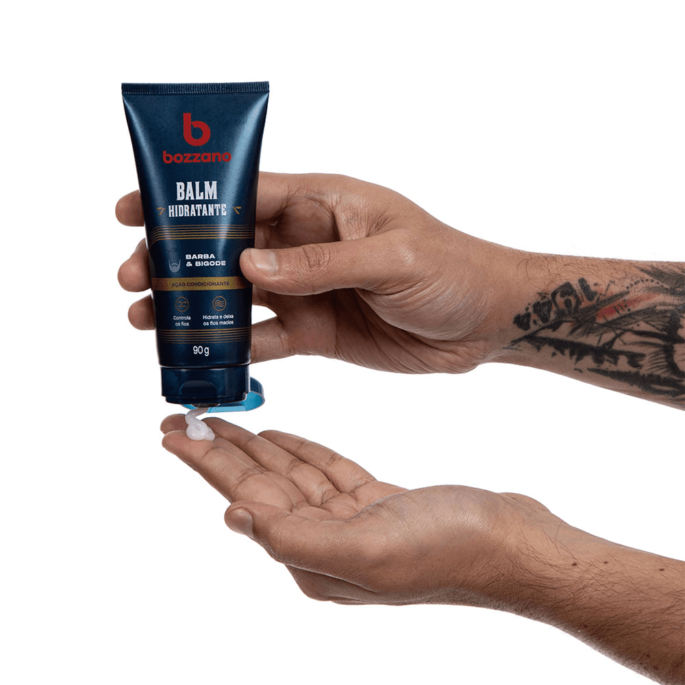 Kit Bozzano Cera Shampoo Balm E Creme De Cabelo - Shopmano