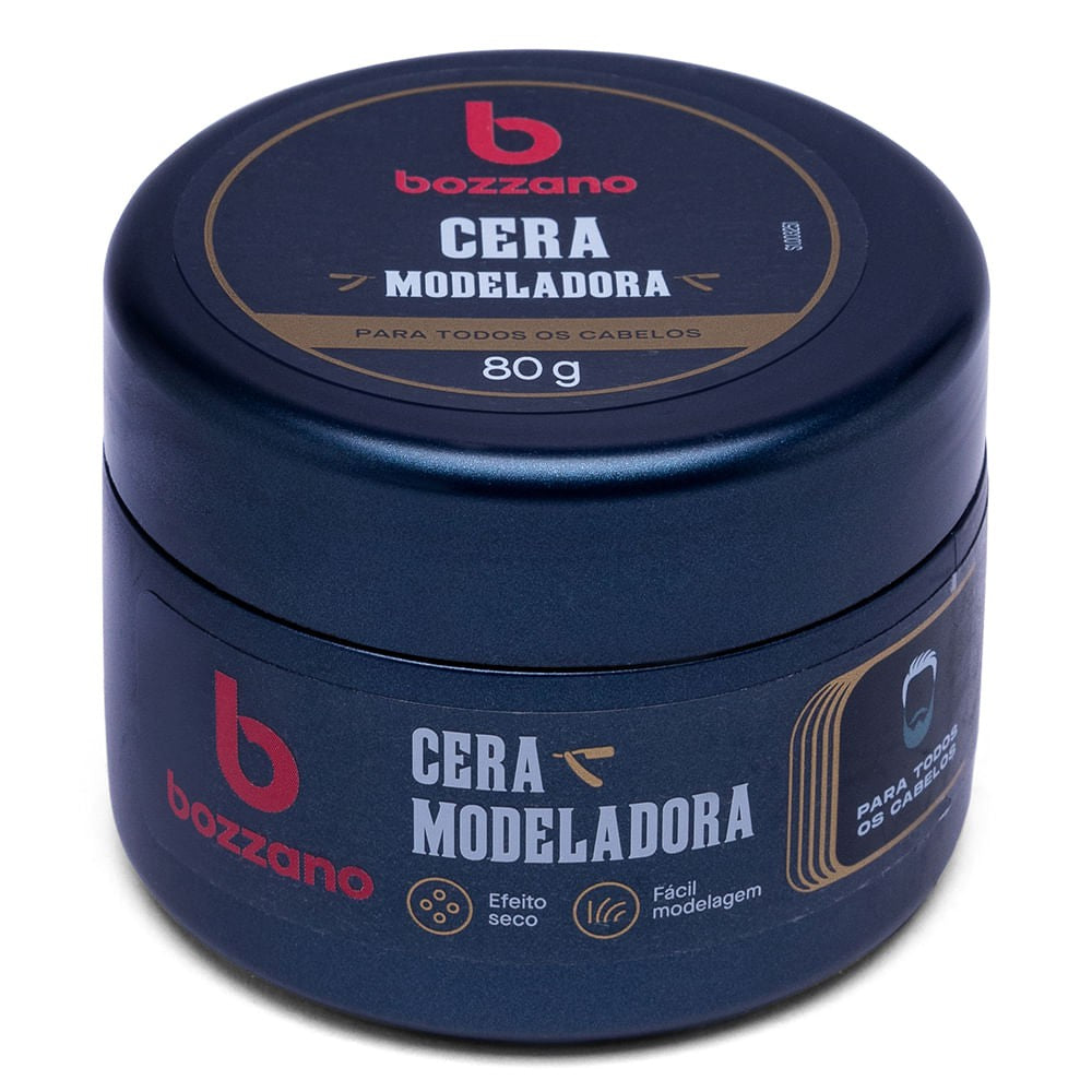 Kit Bozzano Cera Shampoo Balm E Creme De Cabelo - Shopmano
