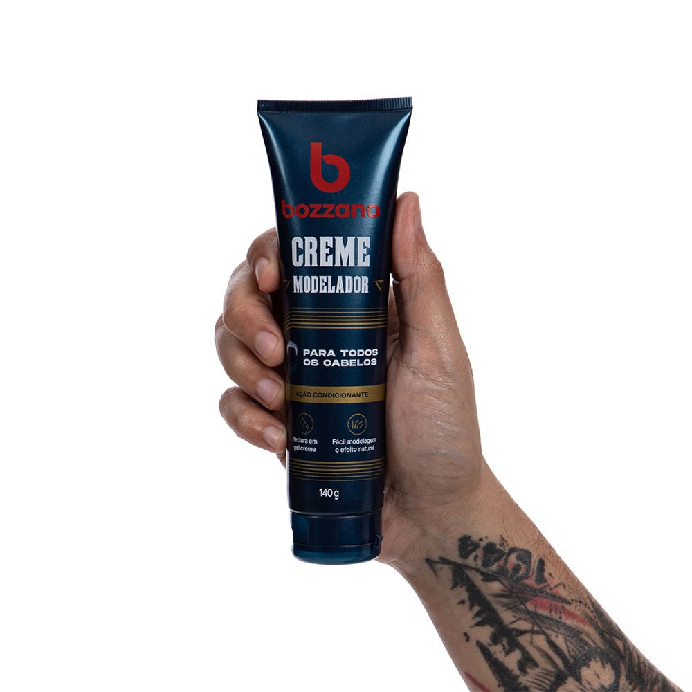 Kit Bozzano Cera Shampoo Balm E Creme De Cabelo - Shopmano
