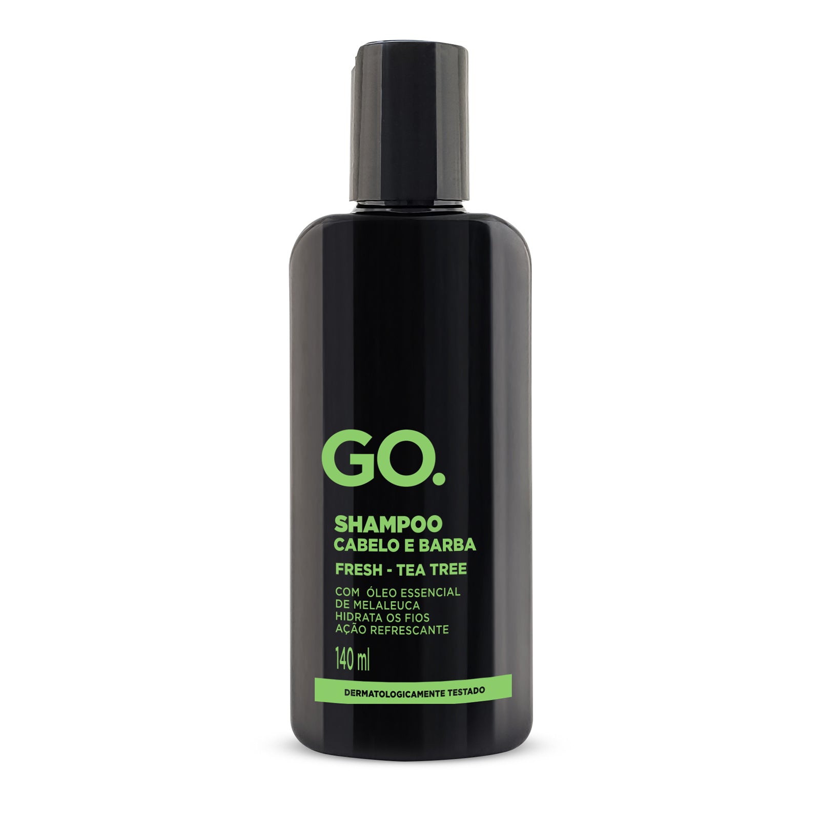 Kit Cabelo e Barba Shampoo + Óleo Em Creme Tea Tree Go Man - Shopmano