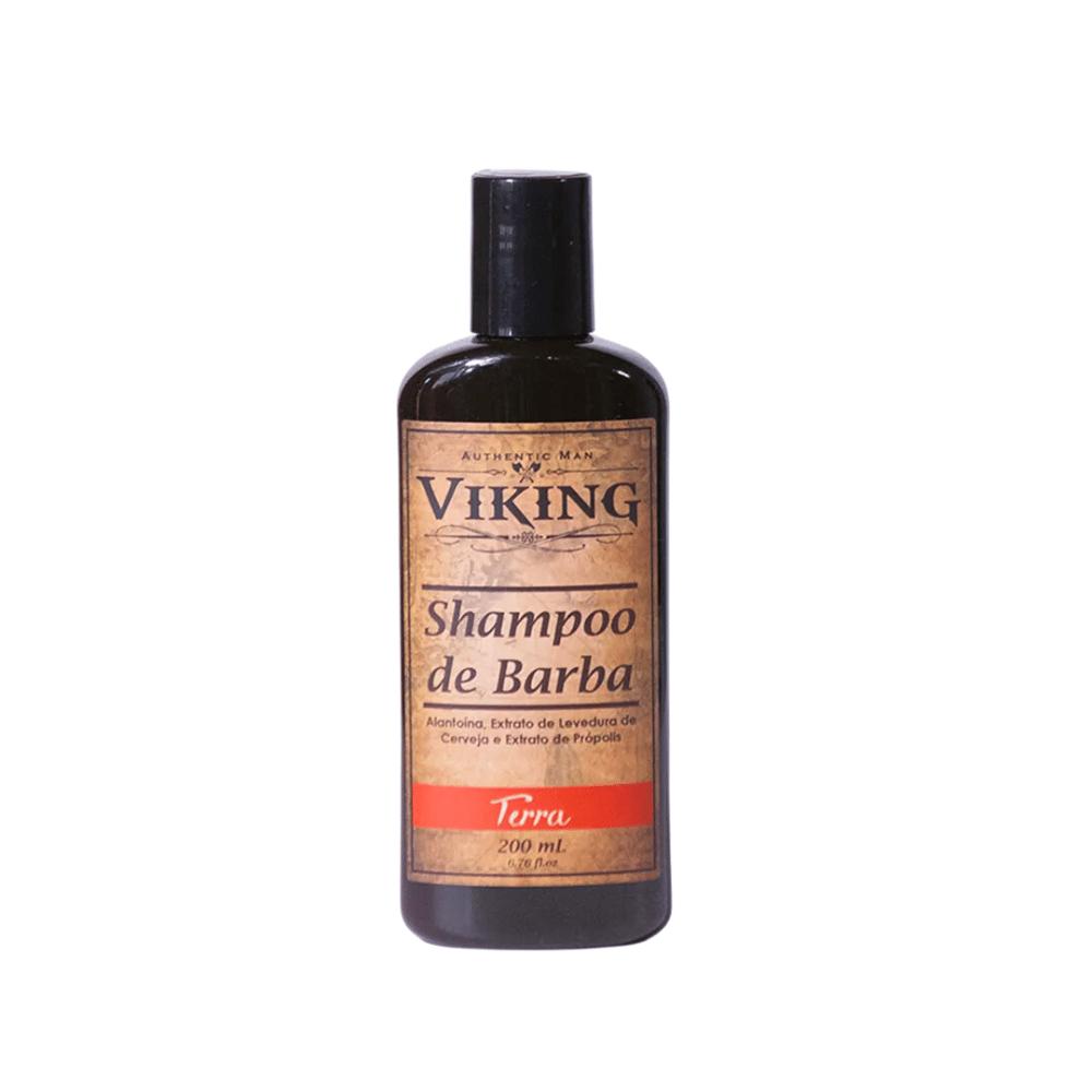 Kit Necessaire Shampoo e Condicionador de Barba Terra Viking - Shopmano