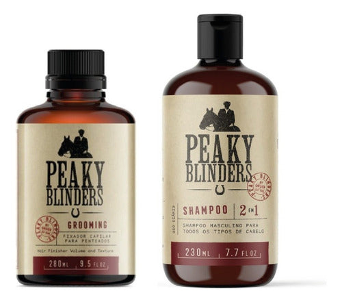 Kit Shampoo Capilar + Grooming Peaky Blinders Don Alcides - Shopmano