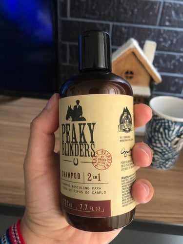 Kit Shampoo Capilar + Grooming Peaky Blinders Don Alcides - Shopmano