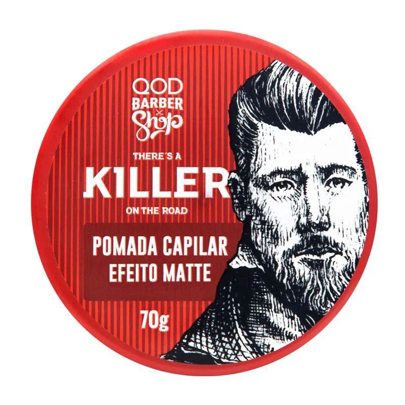 Kit Shampoo Special Beer + Pomada Killer QOD Barber Shop - Shopmano