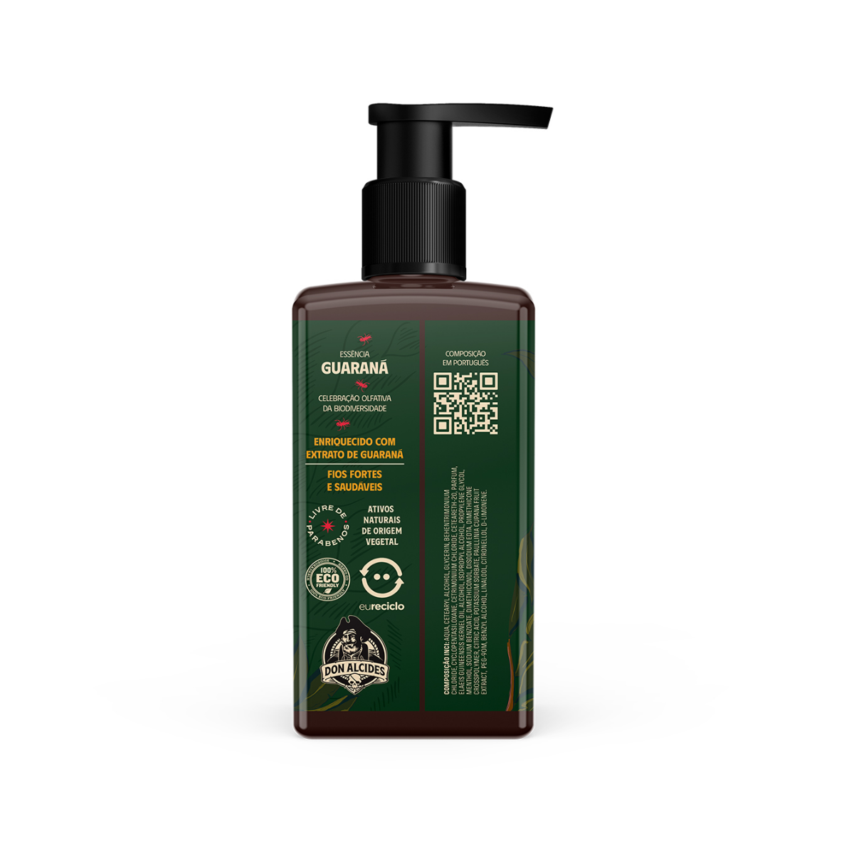 Leave-in para Cabelo Guaraná Don Alcides 120g - Shopmano