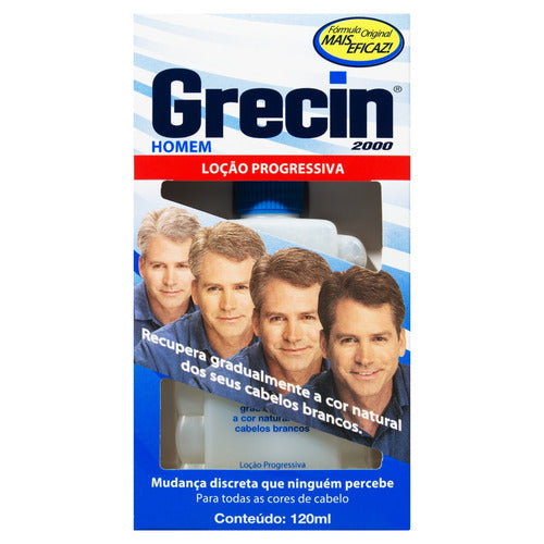 Loção Progressiva Grecin Homem 2000 120ml 