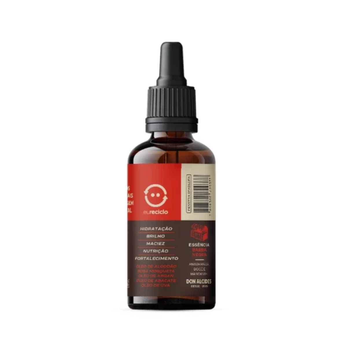 Óleo para Barba Barba Negra Don Alcides 25ml - Shopmano
